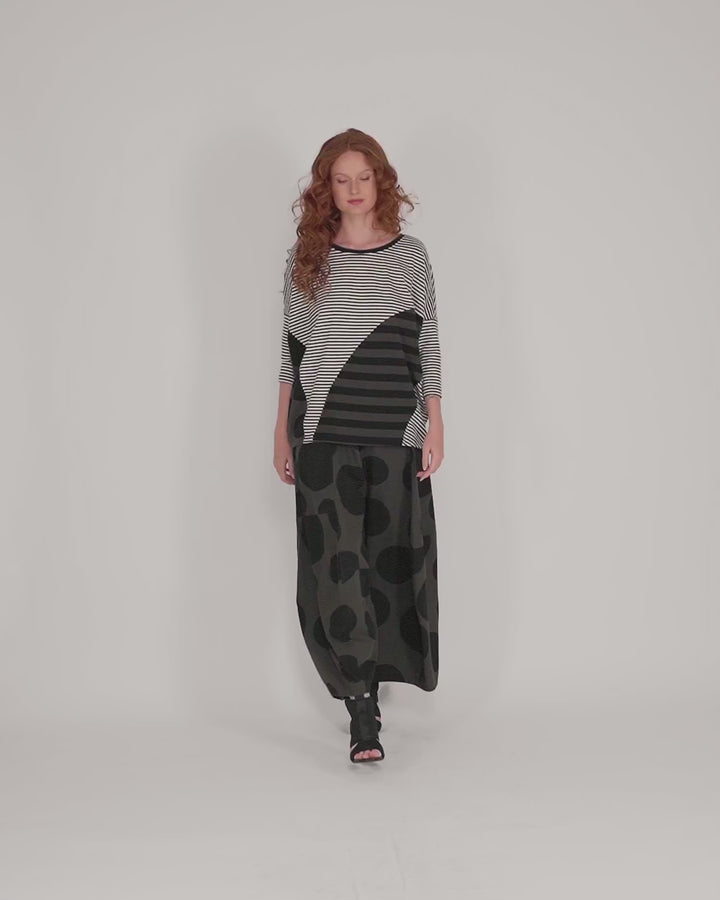 Urban Twister Top, Stripes