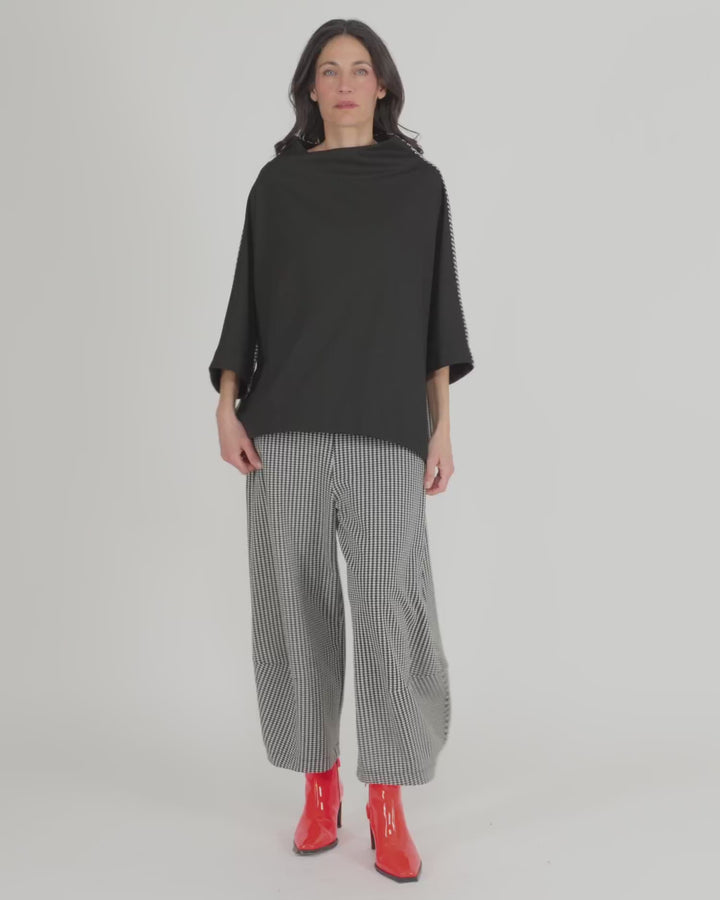 Sheffield Pullover Top, Steel