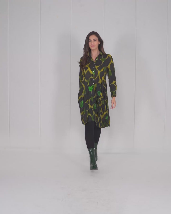 Olive Martini Wonderful Dress, Emerald