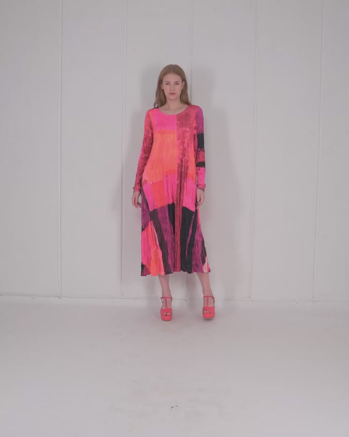 Sunset Strip Maxi Dress, Magenta