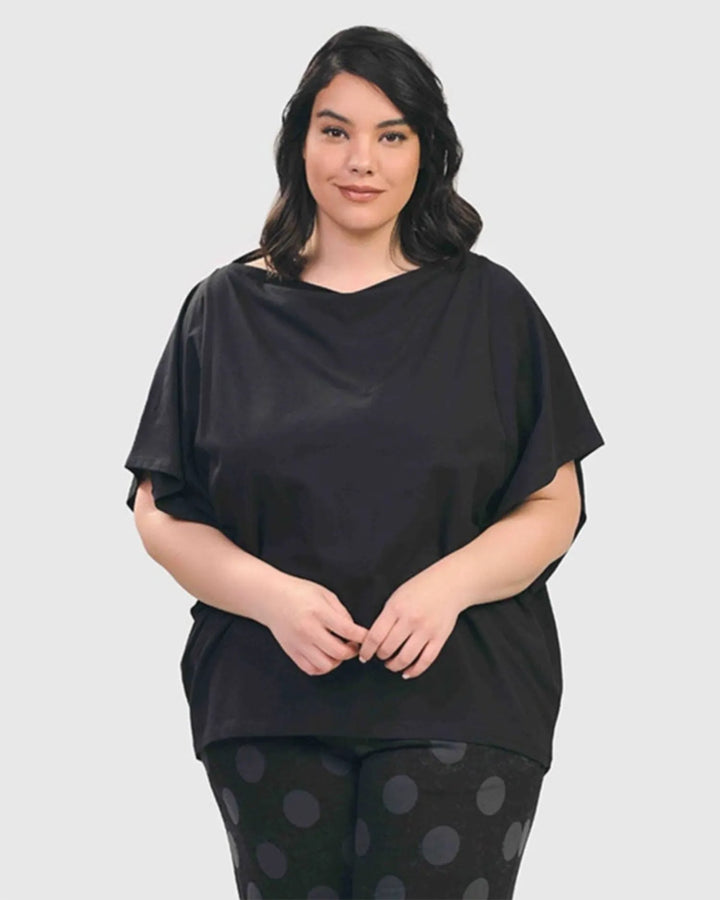 Urban Dolman Top, Black