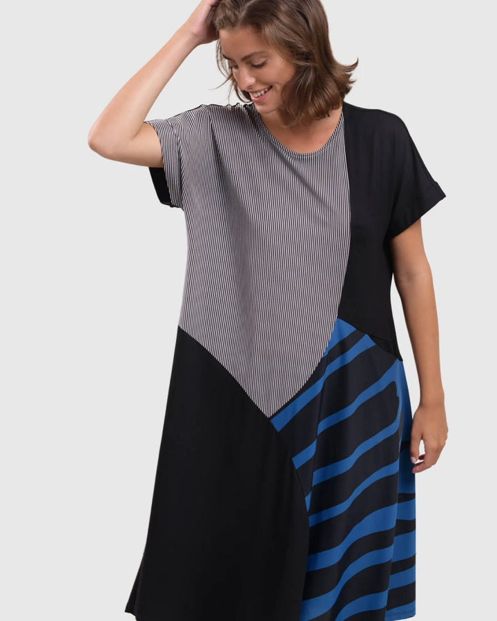 Tekbika Love Dress in Ocean for women over 40