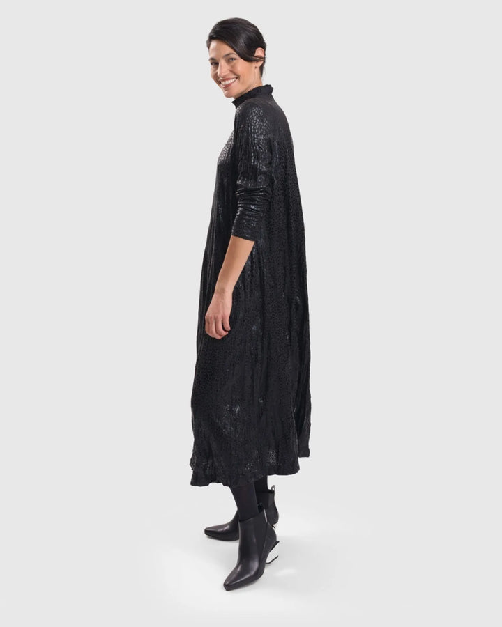 Glimmer Maxi Dress, Black