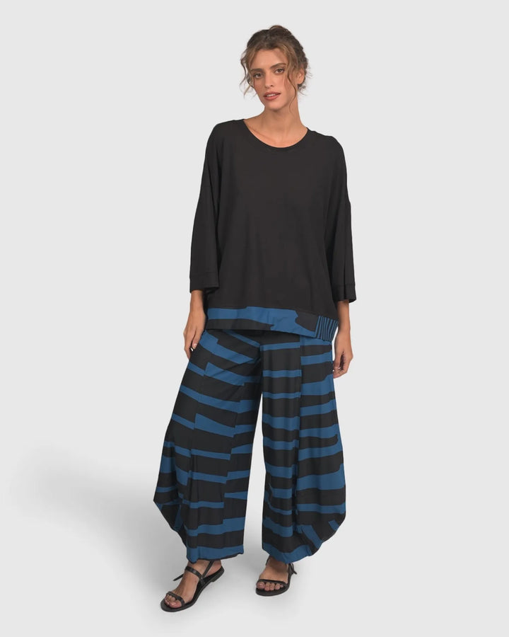 Tekbika Boxy Top, Ocean