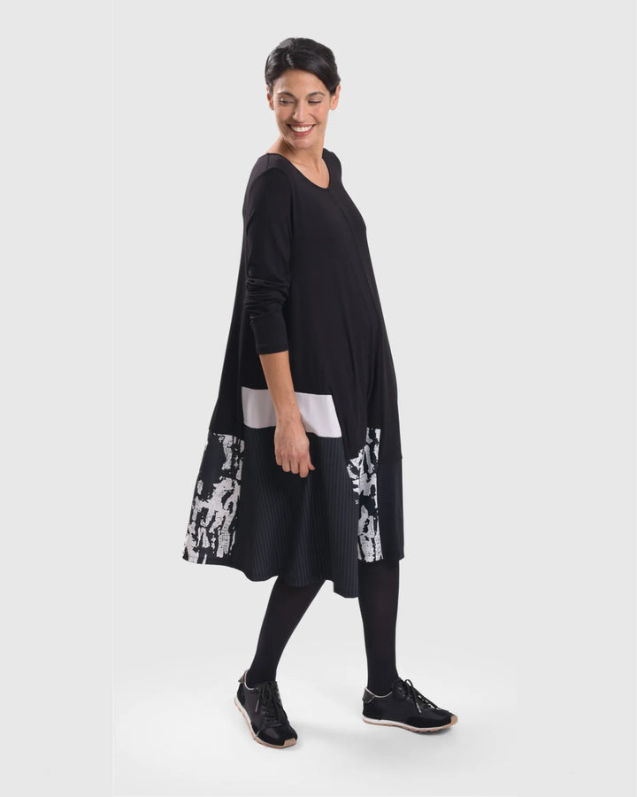 Tekbika Graffiti Swing Dress, Graffiti