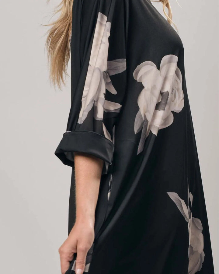 Winslow Trapeze Dress, Roses