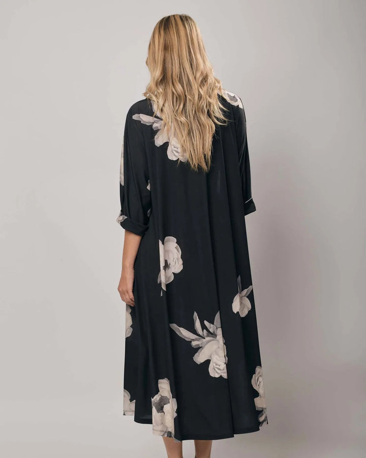 Winslow Trapeze Dress, Roses