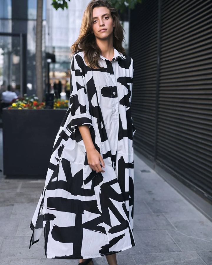 Urban Alana Trapeze Maxi Dress, Marker