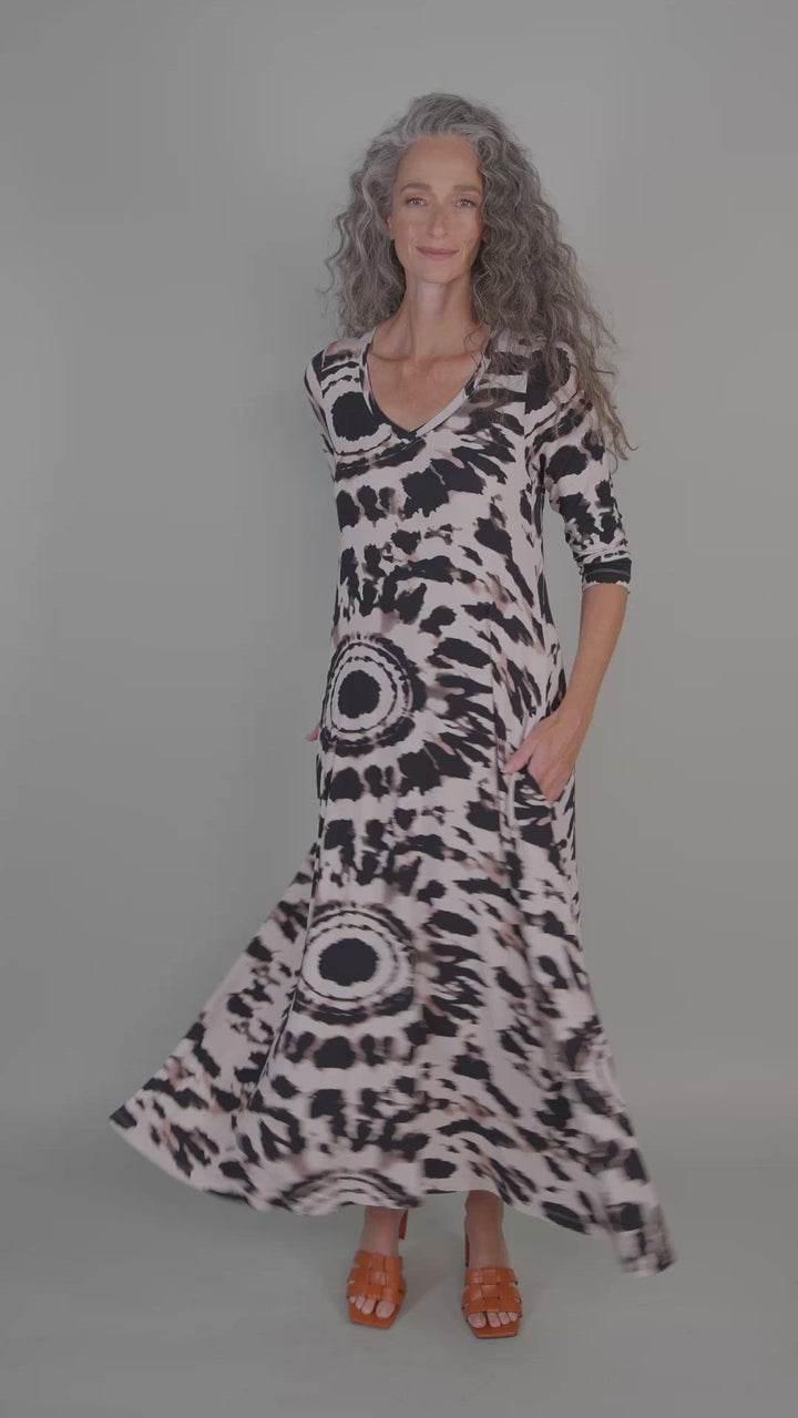 Dian Swing Maxi Dress, Tribal