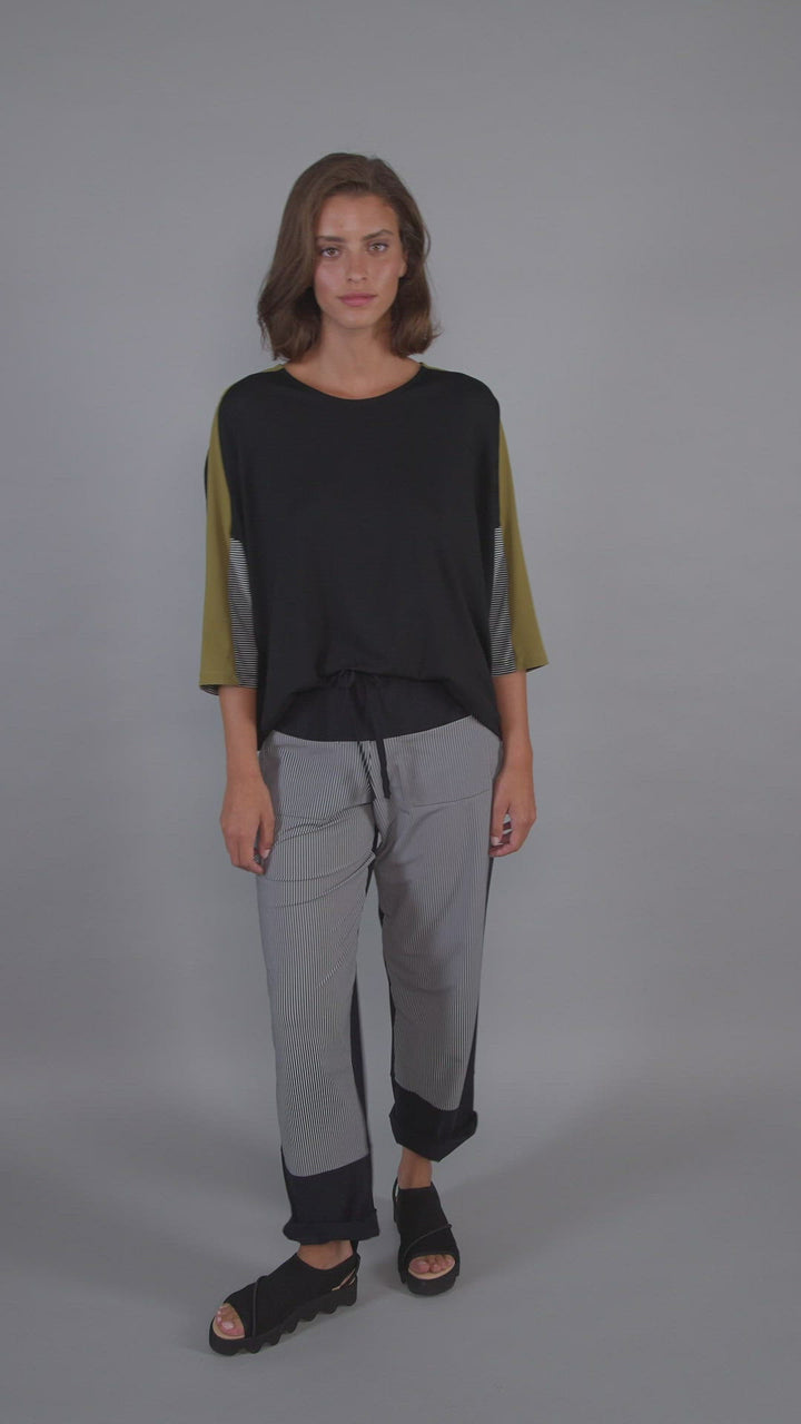 Tekbika Dolman Top, Mustard