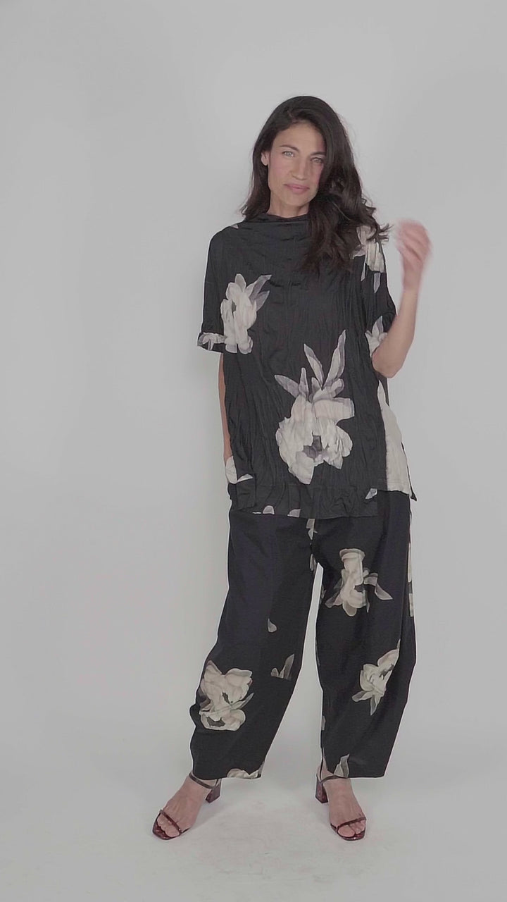 Leila Lantern Pants, Roses