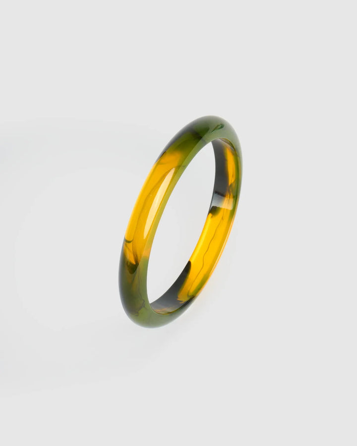 Rounded Bangle Bracelet, Tiger