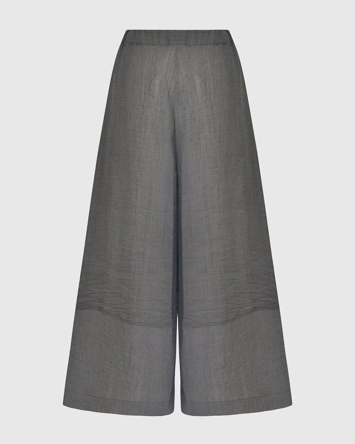 Dana Palazzo Pants, Dove grey