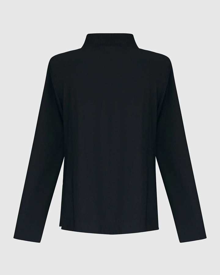 Tekbika Relaxed Shirt Jacket, Black