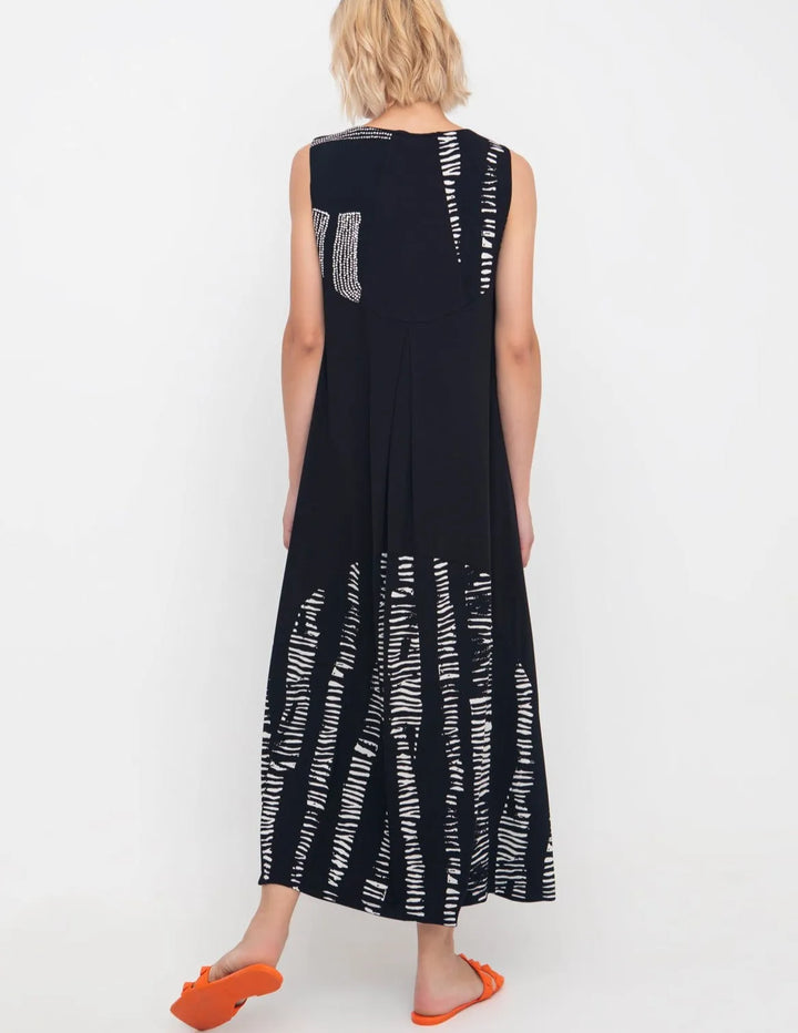 Ozai N Ku Bliss Sleeveless Maxi Dress, Black