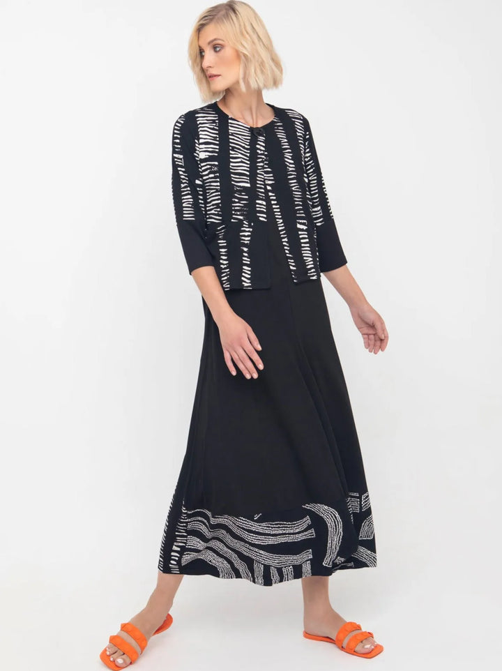 Ozai N Ku Bliss Sleeveless Maxi Dress, Black