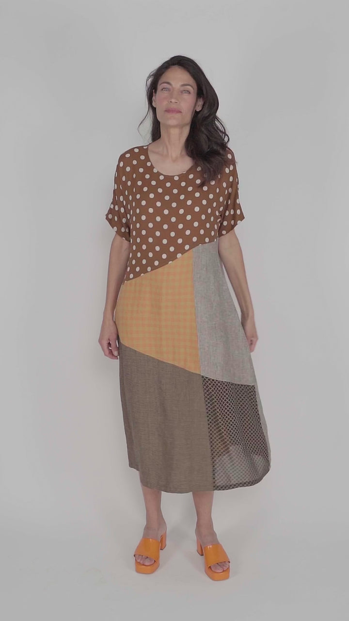 Patricia Swing Maxi Dress, Mix