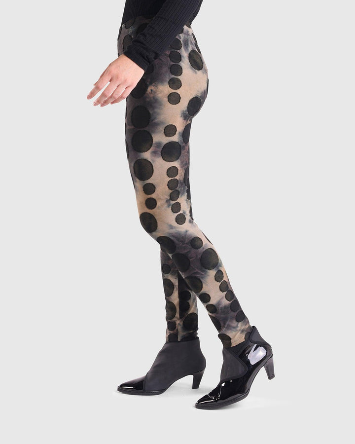 Echo Leggings, Coffee - Alembika Designer Women's Clothing