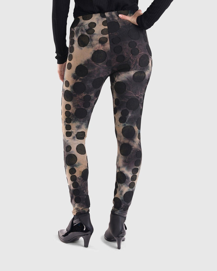 Echo Leggings, Coffee - Alembika Designer Women's Clothing