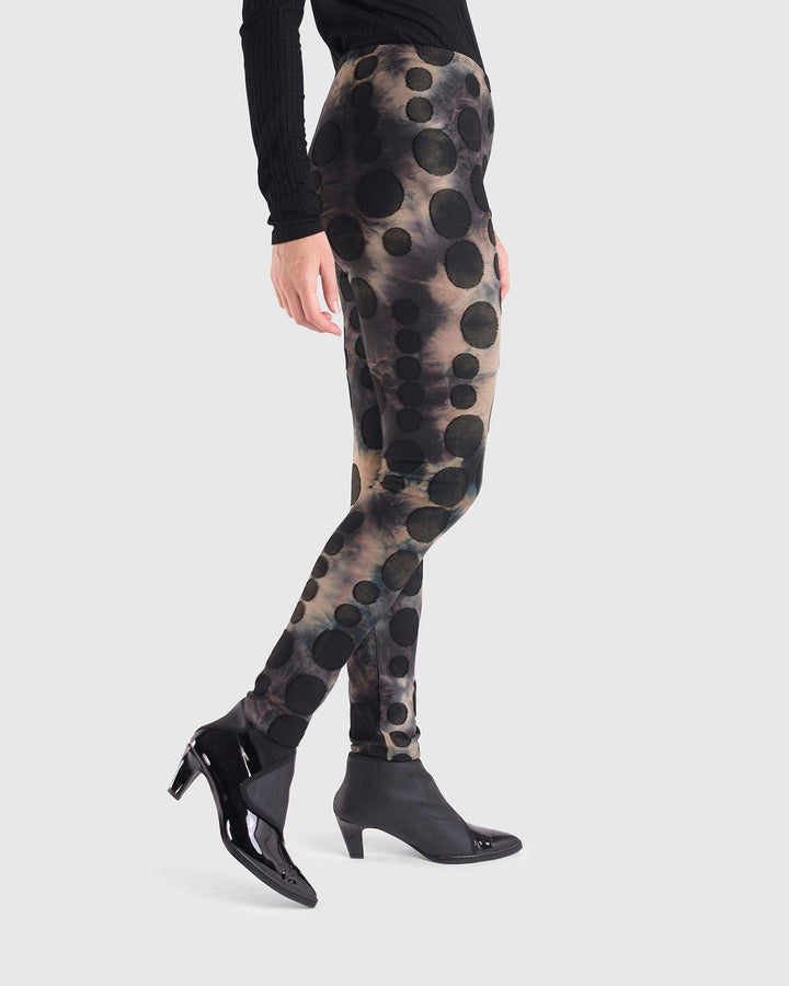 Echo Leggings, Coffee - Alembika Designer Women's Clothing
