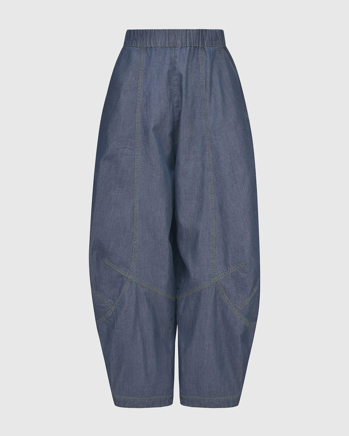 Everywhere Wide-Leg Pants, Denim Blue