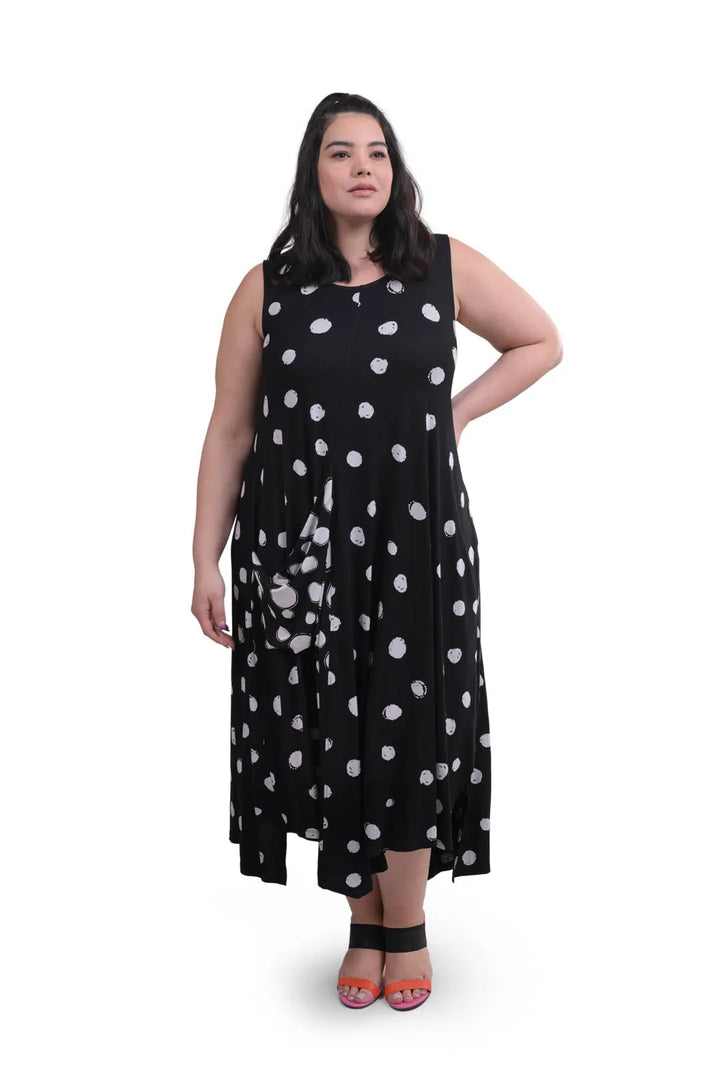 Lia Jersey Hi-Lo Maxi Dress