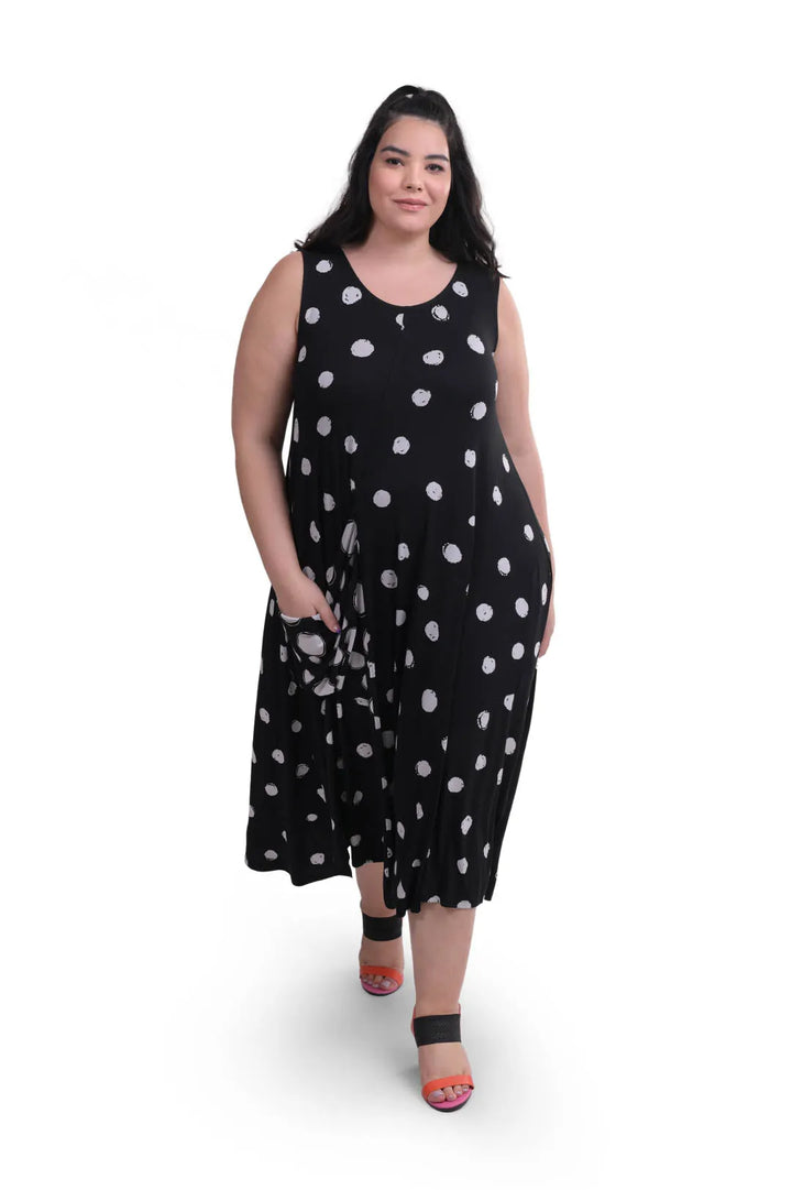 Lia Jersey Hi-Lo Maxi Dress