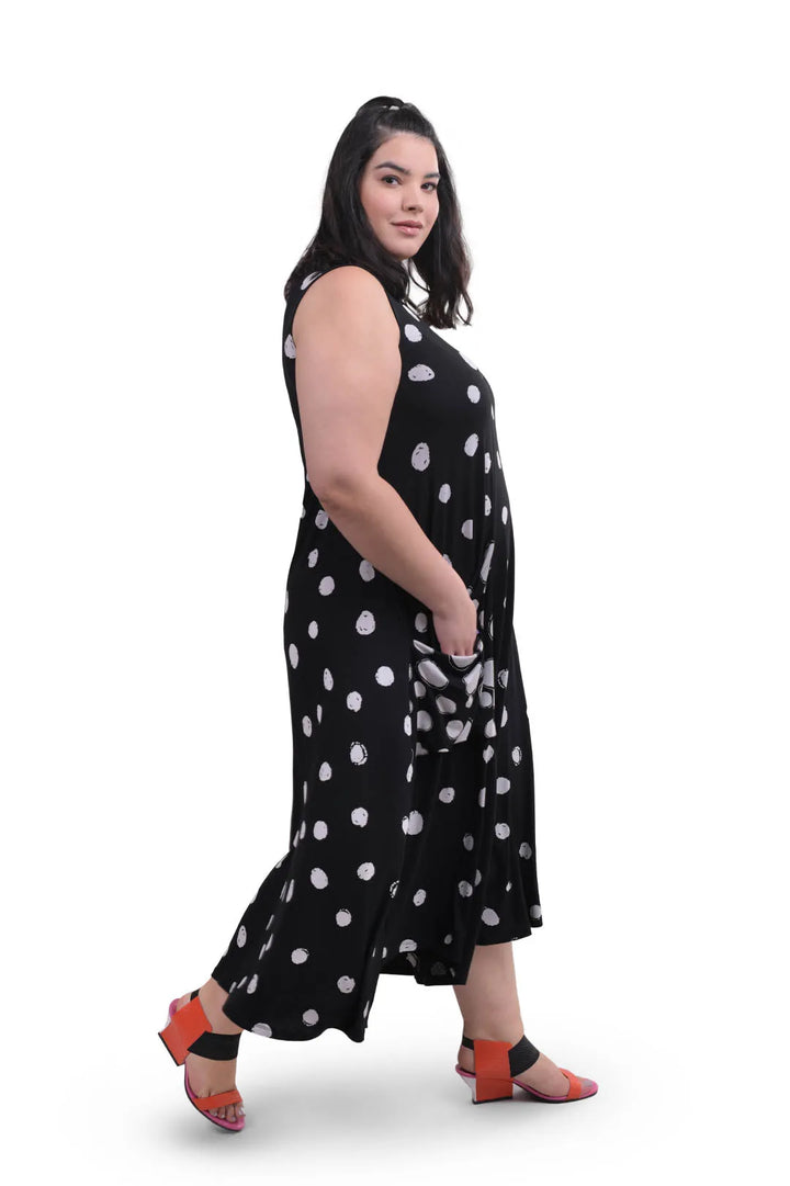 Lia Jersey Hi-Lo Maxi Dress