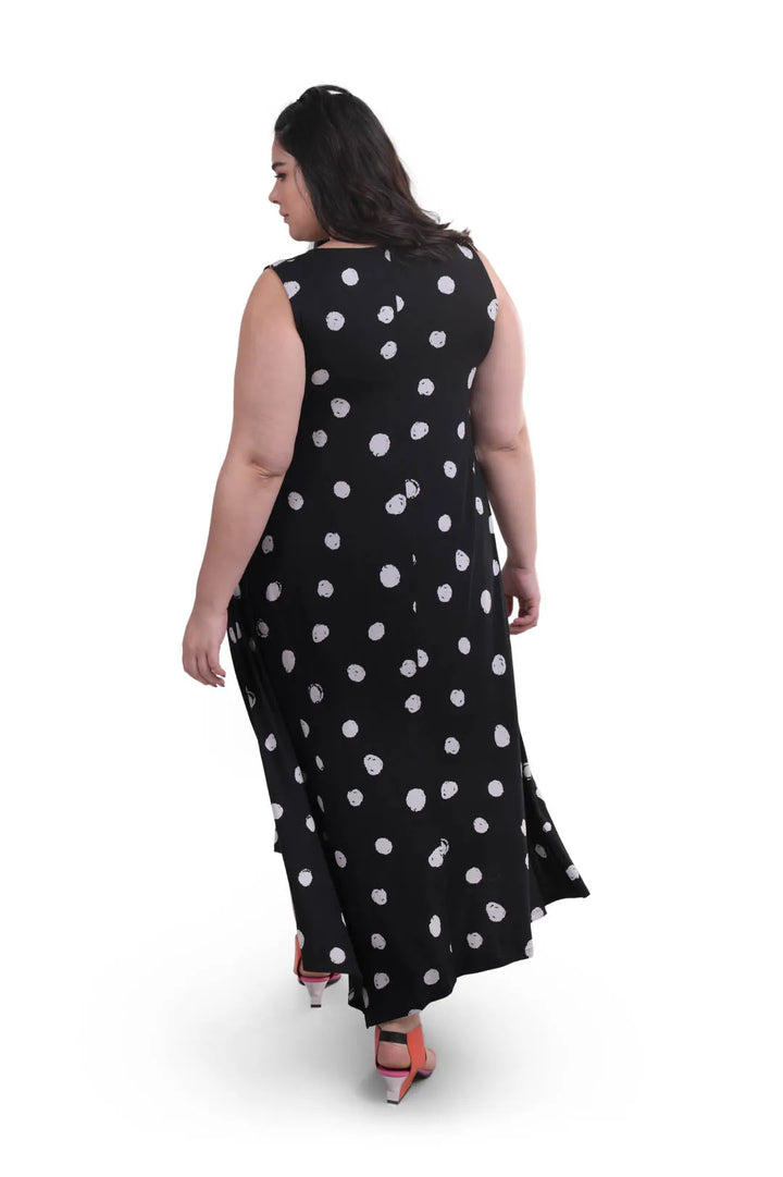 Lia Jersey Hi-Lo Maxi Dress
