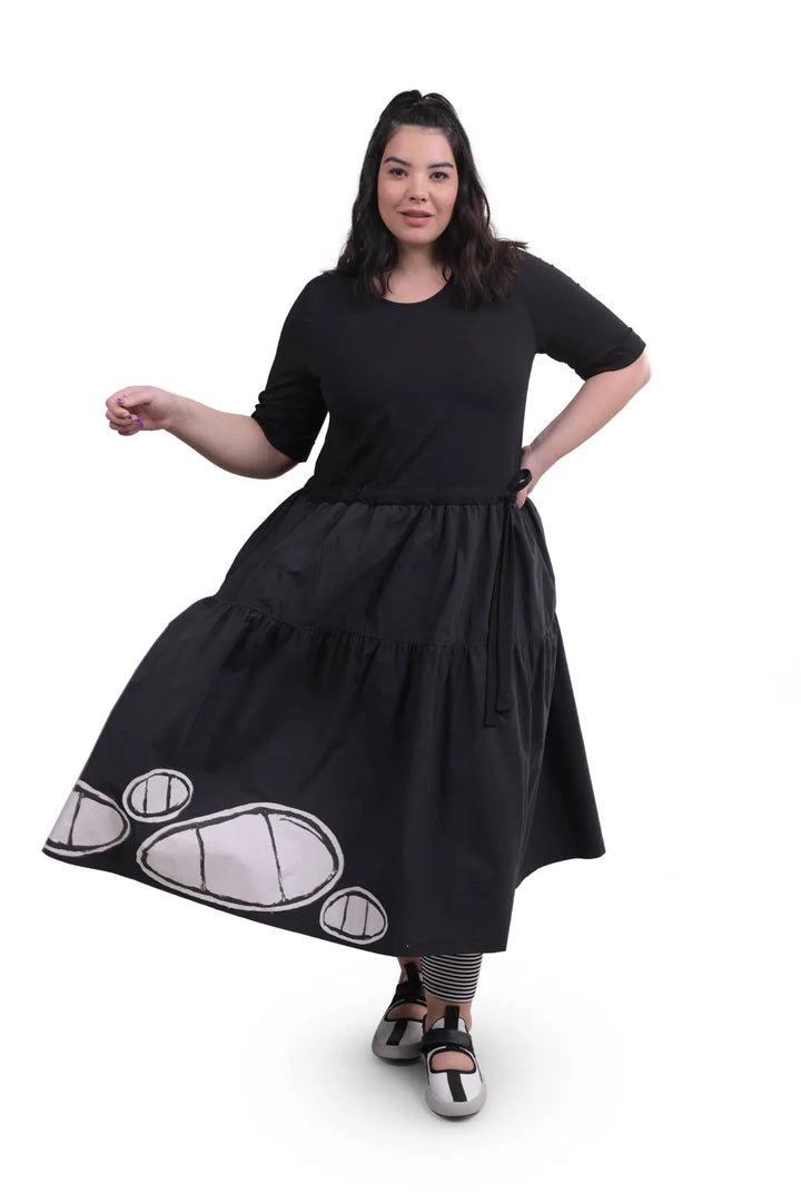 URBAN Appliqué Maxi Dress