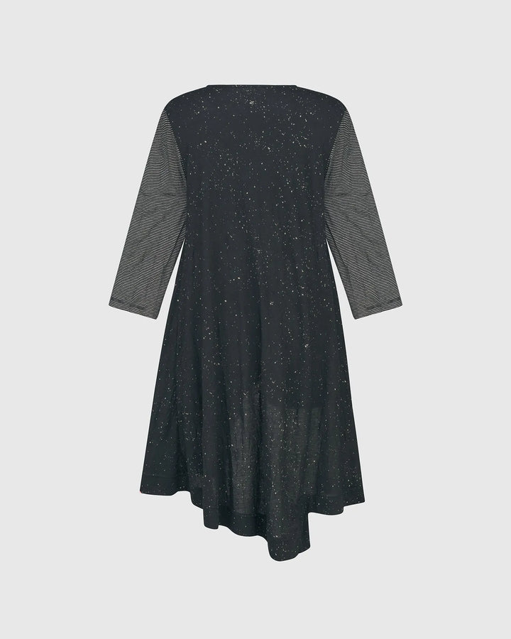 Ru Hi-Lo Crinkle Tunic Top, Sepia