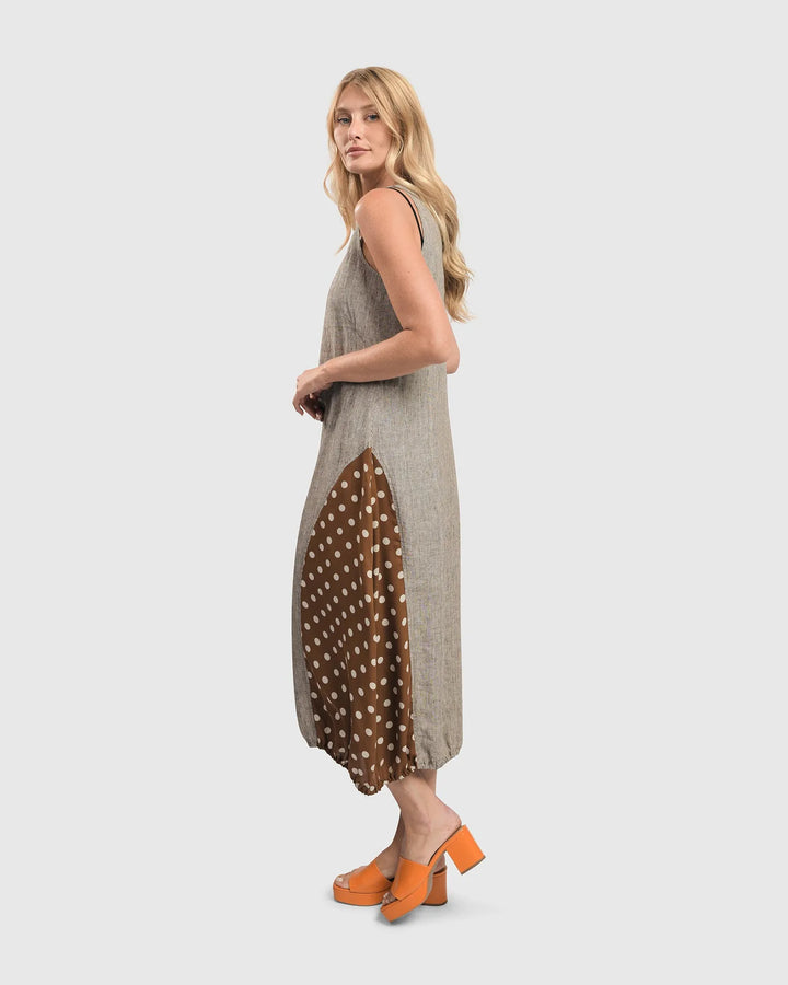 Alicia Sleeveless Wonderful Dress, Mix