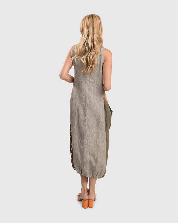 Alicia Sleeveless Wonderful Dress, Mix