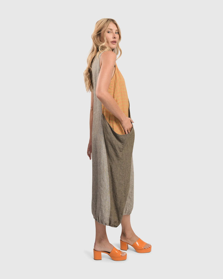 Alicia Sleeveless Wonderful Dress, Mix