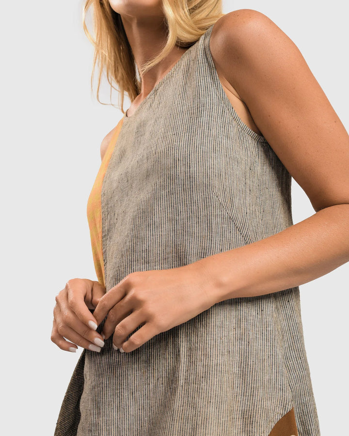 Alicia Sleeveless Wonderful Dress, Mix