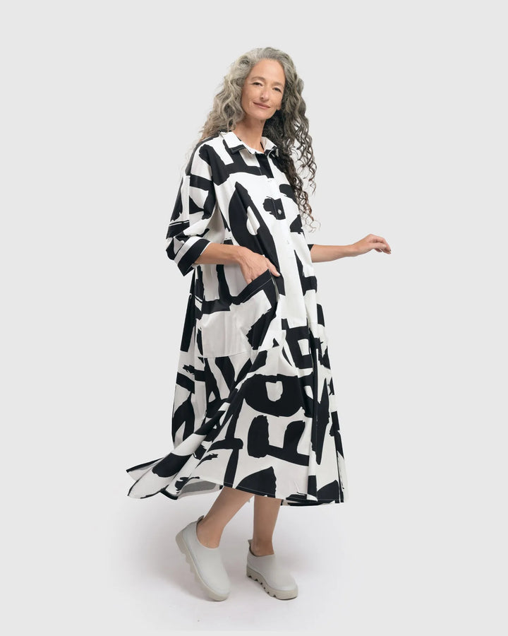 Urban Alana Trapeze Maxi Dress, Marker