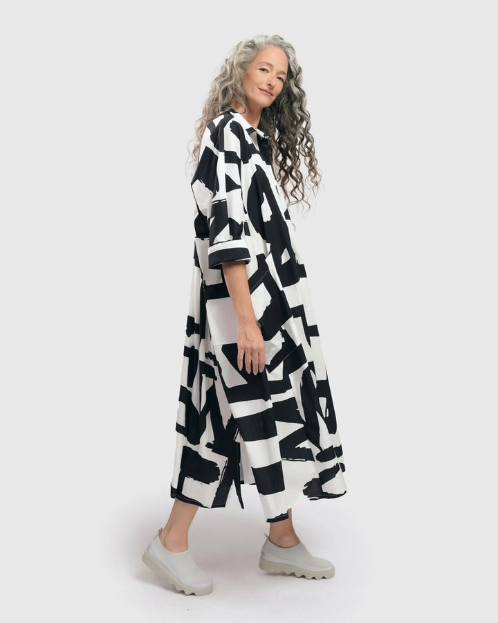 Urban Alana Trapeze Maxi Dress, Marker