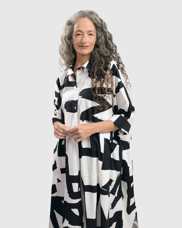 Urban Alana Trapeze Maxi Dress, Marker