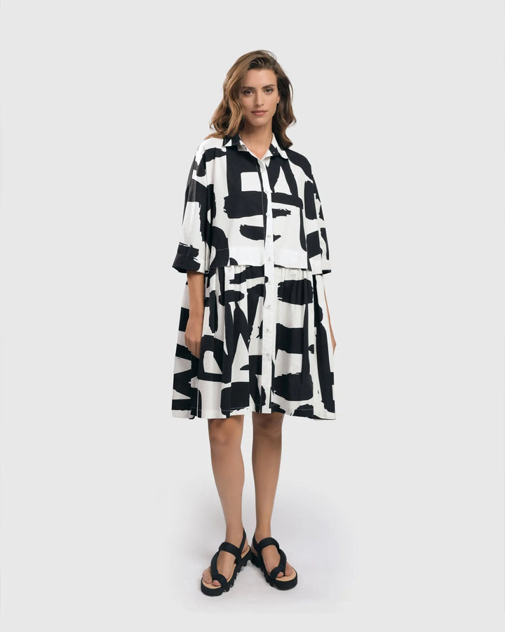 Urban Callie Babydoll Dress, Marker