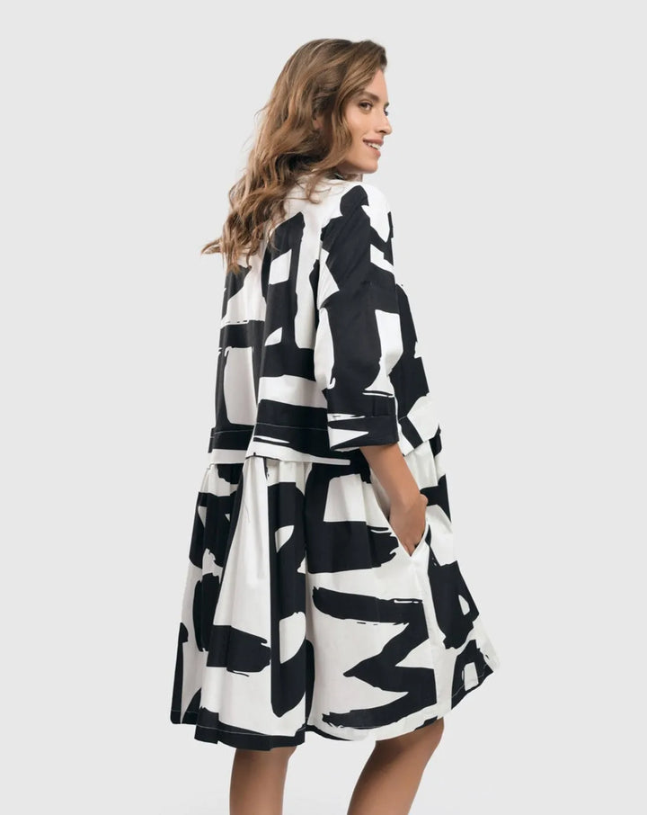 Urban Callie Babydoll Dress, Marker