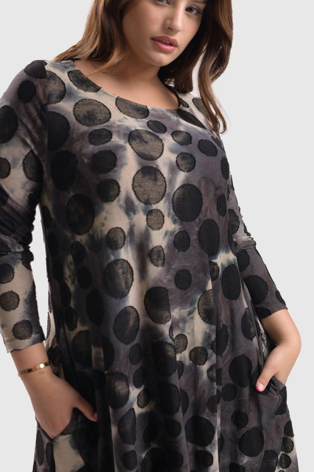 Echo Maxi Dress, Coffee - Alembika Designer Women's Clothing
