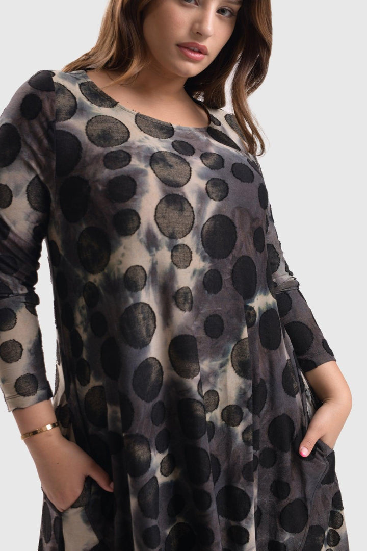 Echo Maxi Dress, Coffee - Alembika Designer Women's Clothing