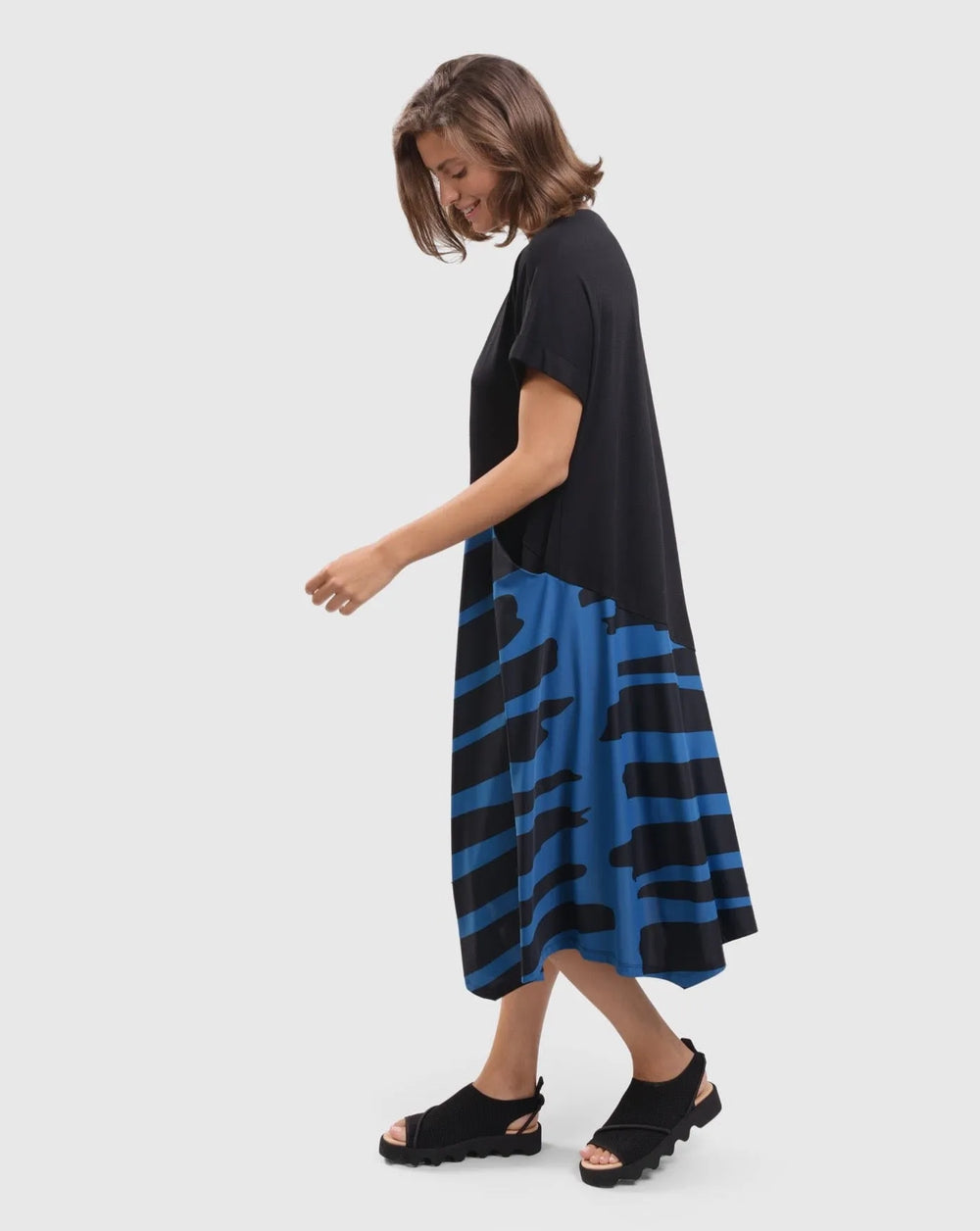 Tekbika Love Dress in Ocean for women over 40