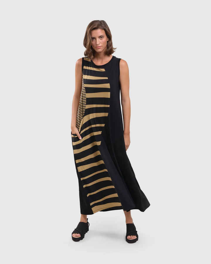 Tekbika Wave Maxi Dress, Dunes