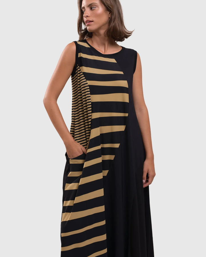 Tekbika Wave Maxi Dress, Dunes