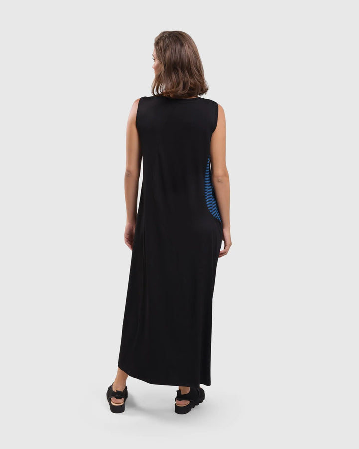 Tekbika Wave Maxi Dress, Ocean