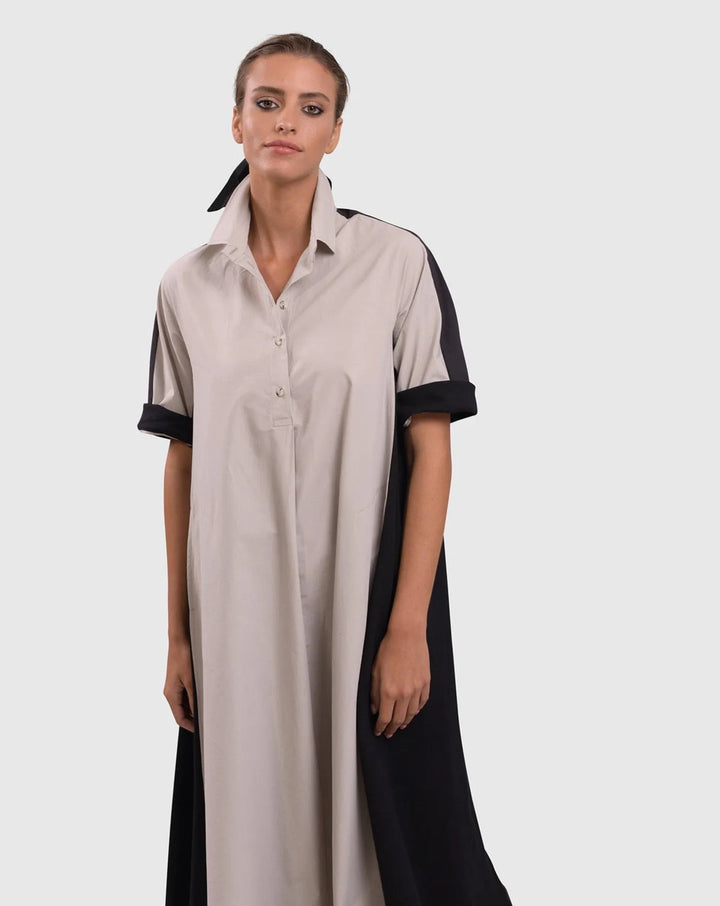Urban Trapeze Maxi Dress