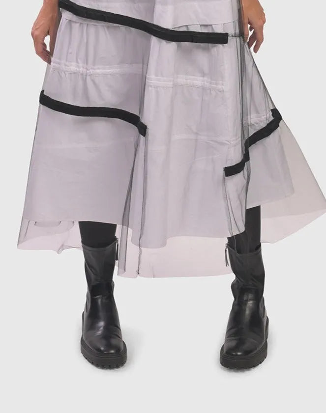 Urban Tulle Maxi Dress, Black