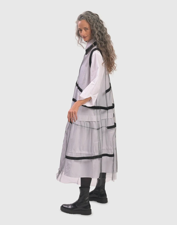 Urban Tulle Maxi Dress, Black