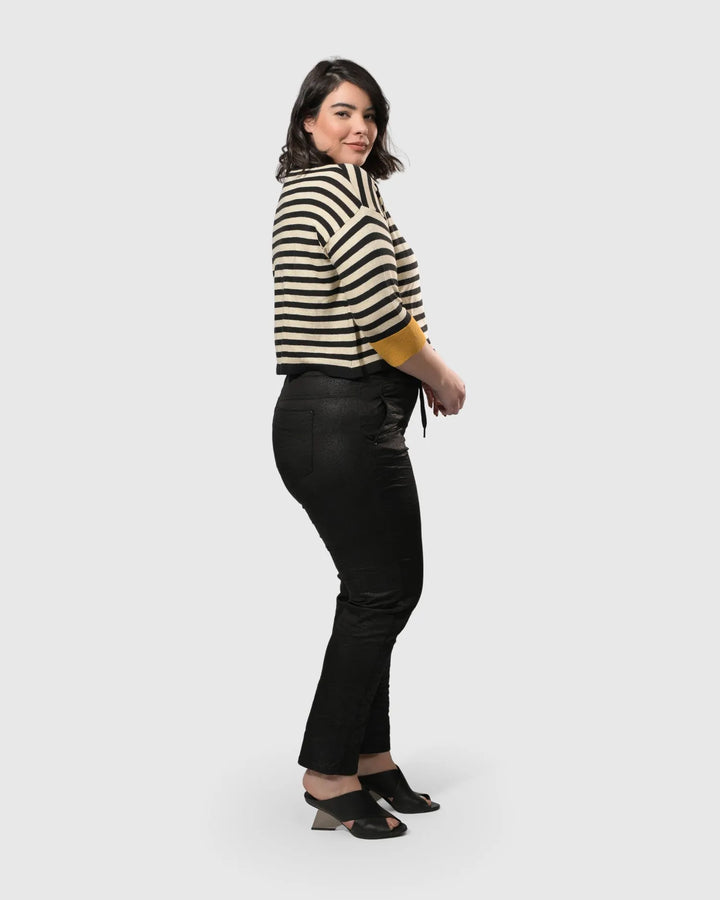 Snake Iconic Stretch Jeans, Black